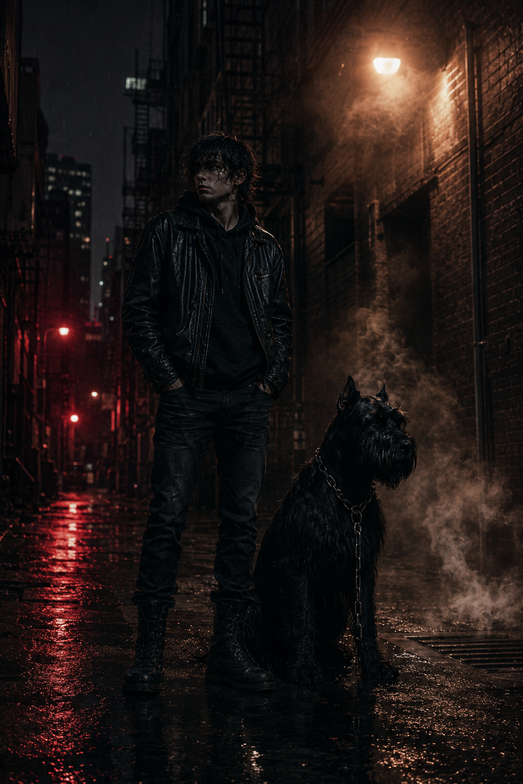 Trevor Alhazred con Roncho